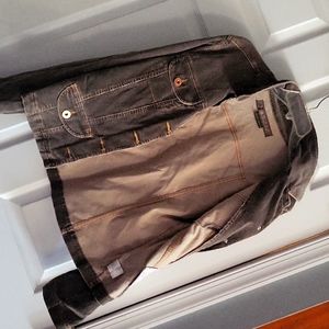 Jeanstar Womens Brown Corduroy Jacket Size Medium